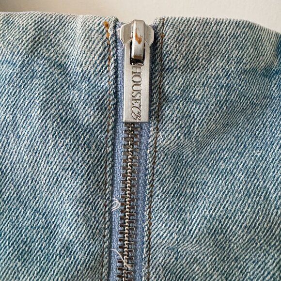 HOUSE OF CB LULETTE DENIM TOP - Picture 7 of 8